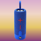 Портативна Bluetooth колонка TG619C FM-радіо USB/TF з ремінцем Blue