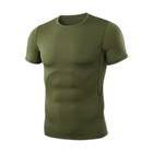 Тактическая футболка Lesko A159 Green M с коротким рукавом для мужчин - изображение 1