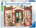 Puzzle Ravensburger Wordsmith's Bookshop 80 x 60 cm 1500 elementow (4005556168217) - obraz 1