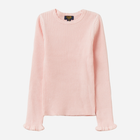 Sweter dla dziewczynki elegancki OVS 1846389 128 cm Różowy (8056781848739) - obraz 1