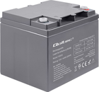 Akumulator Qoltec AGM 12V 45Ah max 540A 53035 (5901878530352) - obraz 1