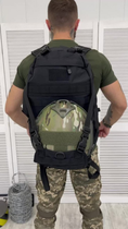 РЮКЗАК З ТРИМАЧЕМ ДЛЯ ШЛЕМУ BADGER OUTDOOR GUNNY 30Л РН3121 - зображення 8