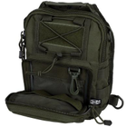 Рюкзак однолямочный через плечо Shoulder Bag, "MOLLE" Оливковый - изображение 11