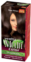 Farba do włosów Venita MultiColor pielęgnacyjna 4.5 Ciemny Brąz (5902101513654) - obraz 1