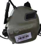 Активні захисні навушники Earmor M32 MARK4 (FG) Olive Mil-Std - изображение 2