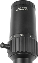 Приціл оптичний XD Precision Black-C.Q.B F2 1-6x24 сітка BDC - зображення 6