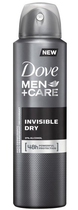 Antyperspirant w sprayu Dove Men+Care Invisible Dry 150 ml (8712561255585) - obraz 1
