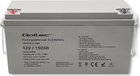 Akumulator Qoltec AGM 12V 150Ah max. 2250A 40.1kg 53068 (5901878530680) - obraz 2