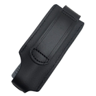 Комплект полицейского ВОЛМАС кожаный чехол для наручников + чехол для газового балончика Терен-4 + держатель дубинки (КП-2) - изображение 12