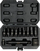 Набір ударних насадок TORX та HEX для вантажівок, 3/4" YATO YT-10655