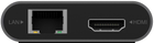 Stacja dokująca RaidSonic Icy Box USB-C > 2xUSB-C/2xUSB3.0/2xUSB2.0/2xHDMI/DisplayPort/SD CardReader/RJ-45 Ethernet (IB-DK4050-CPD) - obraz 4