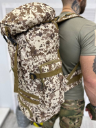 Тактичний великий армійський рюкзак 80л pass +k6 4-0 - изображение 4