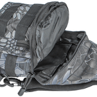 Рюкзак тактический на одно плечо AOKALI Outdoor A14 20L Black Typhon - изображение 6