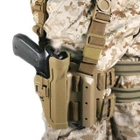 Кобура на стегно BlackHawk! Tactical Sebra під Beretta 92/96/M9 (ФОРТ) - изображение 2