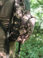 Военный тактический штурмовой рюкзак в расцветке пиксель на 20 литров с системой MOLLE для туристов и военных - изображение 3