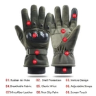 Зимові рукавички Оливкового кольору з сенсорним ефектом, чоловічі утеплені рукавички XXL - зображення 5