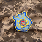 Шеврон нашивка на липучці International Police Association 8х9 см - зображення 5