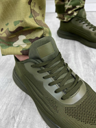 Тактические кроссовки Tactical Forces Shoes Olive 44 - изображение 3