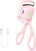 Аккумуляторные щипцы для завивки ресниц Eye lashes machine с USB Розовый
