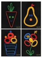 Набір для творчості Korbo Spaghetti Pad Start (5906395455942) - зображення 4
