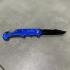 Складной армейский нож Skif Plus Lifesaver, цвет - Синий, нержавеющая сталь, складной нож для военных - изображение 4