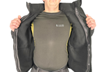 Куртка Soft Shell із фліс кофтою чорна Pancer Protection 46 - зображення 5