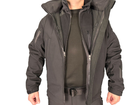 Куртка Soft Shell із фліс кофтою чорна Pancer Protection 46 - зображення 7