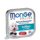 Вологий корм для собак Monge Dog Wet FRESH Тунець