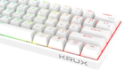 Клавіатура Krux Neo PRO White RGB Wireless Gateron Yellow (KRX0113) - зображення 8