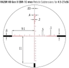 Приціл Vortex Razor HD Gen II 4,5–27x56 F1 марка EBR-1C підсвічуванням. 0.1 MRAD. - зображення 4