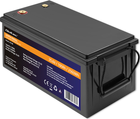 Акумуляторна батарея Qoltec LiFePO4 Літій-залізо-фосфатний 25.6V 100Ah 2560Wh BMS 53708 (5901878537085) - зображення 3
