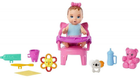 Lalka bobas Mattel Barbie Skipper Inc First Tooth Baby with accessories (194735098248) - obraz 2
