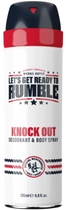 Dezodorant do ciała Rumble Men Knock Out w sprayu 200 ml (5060648120282) - obraz 1