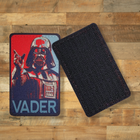Шеврон Vader, 8х5 , на липучке (велкро), патч печатный - изображение 4