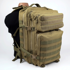 Рюкзак тактический 50 литров Oxford 800D Койот - изображение 1
