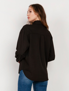Сорочка жіноча Lanti Longlsleeve Shirt K116 38/40 Чорна (5904252721926) - зображення 2