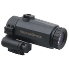 Збільшувач Vector Optics Maverick-III 3x22mm Magnifier MIL для коліматорних прицілів (SCMF-31) - зображення 4