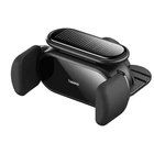 Тримач для телефону автотримач Baseus Steel Cannon pro Solar Electric Car Mount Black (SUGP010001)