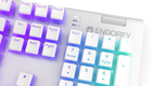 Клавіатура дротова Endorfy Omnis Pudding DE Kailh Red USB Onyx White (EY5D033) - зображення 8