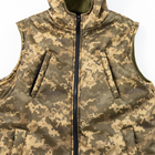 Жилетка флісова тактична жилет армійська, тепла демісезонна військова безрукавка піксель OSPORT (ty-0043) Піксель XL - зображення 4