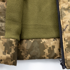 Жилетка флисовая тактическая жилет армейский, теплая демисезонная военная безрукавка пиксель OSPORT (ty-0043) Пиксель XL - изображение 8