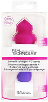 Набір Real Techniques Miracle Sponges Set спонжі для макіяжу 2 шт + підставки для спонжів 2 шт (79625014907) - зображення 1