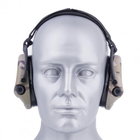 Активні захисні навушники Sordin Supreme Pro-X Neckband Multicam із заднім тримачем під шолом - изображение 3