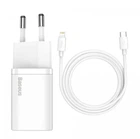 Сетевое зарядное устройство Baseus Super Si Quick Charger 1C 20W EU Sets Black (TZCCSUP-B02)