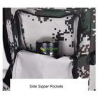 Туристический тактический рюкзак с раздвижным дном на 100 л 90х45х20 см Черный (25210) - изображение 3