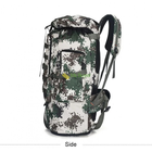 Туристический тактический рюкзак с раздвижным дном на 100 л 90х45х20 см Черный (25210) - изображение 4