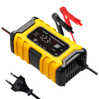 Зарядное устройство для автомобильного аккумулятора Foxsur FBC1206D Yellow 12 В 6 А 4-120 А/ч импульсное автоматическое
