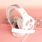 Навушники Sades SA-726 Ppower White/Pink - зображення 8