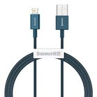 Кабель зарядный Baseus USB - Lightning Superior 2.4 A 2 м Blue (CALYS-C03)