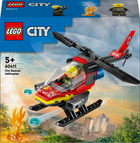 Zestaw klocków LEGO City Strażacki helikopter ratunkowy 85 elementów (60411)